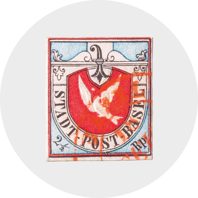 Briefmarken über internationale Rapp Auktion kaufen und verkaufen. Briefmarken Zürich